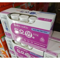 코스트코 서울우유 듀오안 신 바이오틱스 오리지널 농후발효유 1500ml(10개입)/냉장 유산균 150억 국산 원유 올리고당 식이섬유 홍삼 더덕 매실 요구르트, 1개, 1500ml, 아이스박스포장