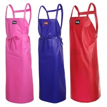 AJ-7004 우레탄 앞치마 작업용 수산업 재래시장 급식 육가공업체 업소용 산업 공업 아진, AJ-7004 (70x90), 청색