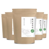 자연지애 국내산 볶은 대왕 돼지감자차 300g, 5개