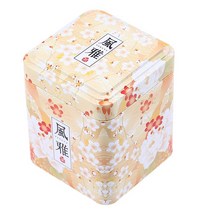 밀폐 차통 보관용기 찻잎 보관 휴대용 WCIC 차 캐디 초콜릿 저장 상자 철 주석 사탕 비스킷 쿠키 레트로 커피 캔 선물, [04] D