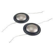 Ghxamp 20.4mm 스피커 고음 보이스 코일 티타늄 다이어프램 실크 필름 구리 알루미늄 6OHM 8OHM 하이 엔드 2 개, [01] 2개