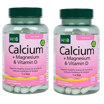 Holland & Barrett 홀랜드 앤 바렛 칼슘 + 마그네슘 & 비타민 D 120정 2팩
