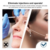 주름 방지 골드 단백질 실 흡수성 페이셜 필러 제거 콜라겐 보충 안티에이징 미백 세럼 60 팩, 01 60PCS