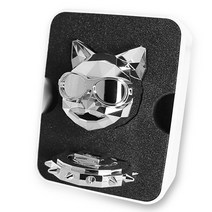 에어디 차량용 방향제 쥐 토끼 도베르만 황소 포메라니안, [고양이], 다크실버, 클린코튼향 2개, 2개