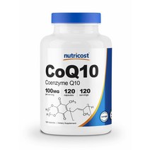 Nutricost CoQ10 뉴트리코스트 코큐텐 코엔자임큐텐 100mg 120정