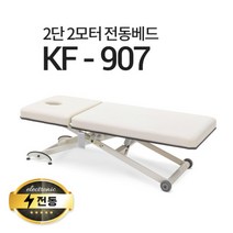 현대교역 2단2모터 전동베드 KF-907 왁싱베드 속눈썹베드 모션베드 전동침대, KF-907(연그레이)열 없음/풋스위치추가안함