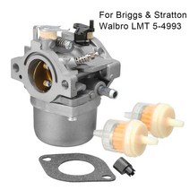 Walbro LMT 5-4993 용 자동 기화기 마운팅 개스킷 필터 포함 연료 공급 시스템 부품 C7AC, 한개옵션0