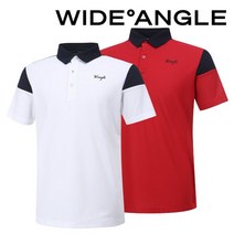 [정품] 와이드앵글 (최초가 79 000원) (WMM20293) 남성 베이직 배색형 티셔츠, 95