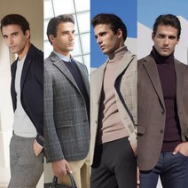 [쇼핑엔티] 워모 22FW 최신상! 프리미엄라벨 캐시미어 울 패딩 재킷 1종 남성