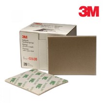 3M 스폰지 페파사포 02604 (320~400방) 샌딩스폰지, 02604(320~400방)