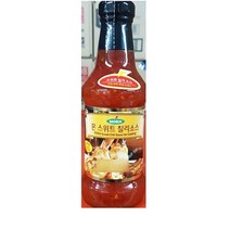 [더착한푸드]스위트 칠리소스(코만 295ml) 식자재마트 대용량 업소용 칠리소스 스위트칠리소스 액상소스