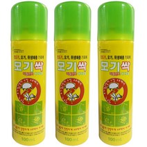 모기싹 100ml 모기 진드기 기피제 퇴치제 스프레이 뿌리는 모기약