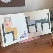 가벼운 휴대용독서대 미니독서대 각도조절 책거치대 책받침대 북홀더