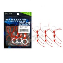 묶음면사채비 피싱 기어 면사매듭 찌고정 낚시장비 줄