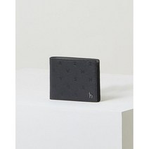 헤지스 네이비 로고 엠보 골프지갑 남성 직장인 회사원 선물 머니클립