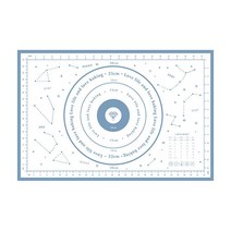 제빵반죽기 베이킹 머랭 믹싱 스탠드 핸드믹서 비실리콘 베이킹 매트 스틱 크레페 피자 반죽 주방 요리 페, 한개옵션1, 08 C04