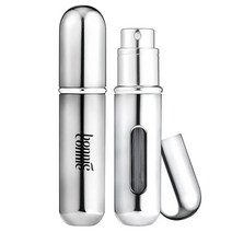 보니코니 향수공병 휴대용 리필 용기 5ml, 메탈실버, 2개