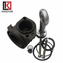 에어 서스펜션 압축기 펌프 씰 수리 키트 실린더 헤드 피스톤 링 벤츠 W220 W211 아우디 A6 C5 A8 D3, 해외 _검은색