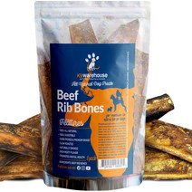 K9warehouse Beef Rib Bones Dog Chew Treats 8 count