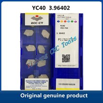 터닝 툴 ZCC CT YC40 3.96402 YBC401 카바이드 인서트 CNC 도구 선반 커터 10 개, [01] YC40