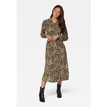 Mavi 마비 PRINTED - 셔츠 드레스 골든 yellow mini ikat print 원피스 [독일]