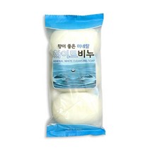 화이트비누 3p 목욕용품/사우나비품/때비누/샤워때비누/천연비누, 단일 수량