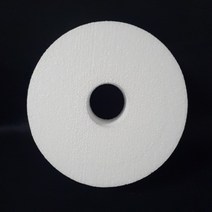디케이아트 쉬폰 시폰 케익 스티로폼 모형 높이8cm, 2호-지름18cm