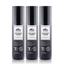 맨허스트 세이프 블레이드 클리너 면도기 세정제 클리너 100ml, 3개
