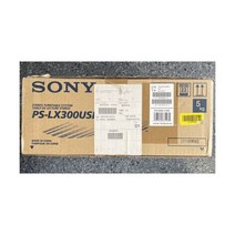 소니 PS-LX300USB 스테레오 턴테이블 시스템 IN 공장 박스