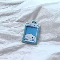 산리오 포카홀더 10Cm Sanrios 만화 1 Id 귀여운 카드 세트 펜던트 키 체인 카와이 앨범 가방 걸이, [03] sanrio3