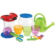 Learning Resources 야외 디스커버리 세트 유아 과학 키트 유아 야외 장난감 STEM-지원 22피스 만 3세, 한개옵션0