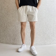 베럴댄나우 남자 여름 밴딩 스판 트레이닝 숏 반바지