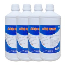 해호 삼현제약 에탄올 1L (약국용), 4개