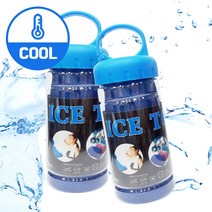 신우 아이스 쿨타월 여름 스포츠타올 운동 땀흡수 쿨링, 1개, 딥블루