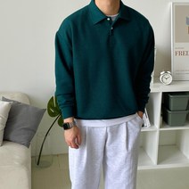 러버 단추 카라 니트 (11color)