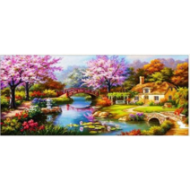 응접실 장식품 보석십자수 ZEX0320, 그림참조, 1개