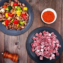 초원식품 (냉장 냉동)12개월미만 A++청정 양고기, 1개, (냉동) 양고기 깍두기 500g+양념(10g)