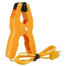 계측기 중고 다기능 종류 전기 HT-05 K 타입 열전대 프로브 온도 리드 파이프 클램프 클립 온도계, 01 YELLOW