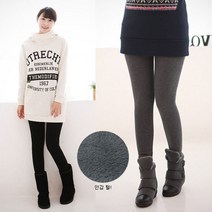 [스위트플러스] 밍크털 레깅스/임부복, 색상:차콜|사이즈:free