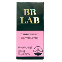 뉴트리원 고현정 비비랩 프로바이오틱스 더블유 2중복합기능 여성 질유래 특허유산균W 30캡슐 1상자, 단일옵션