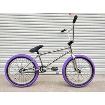 BMX 완전 풀 베어링 가정용 자전거 DIY, 보라색