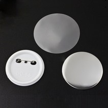 몽이몰 단추 DIY 플라스틱 블랭크 배지 핀 버튼 부품 용품 의류 공예 재료 세트 당 개, Dutch needle+58mm