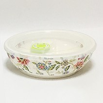 그린코리아 찬통 3칸찬통 도자기찬통 3칸찬기 반찬통 나눔접시, 민톤중, 1개