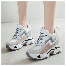 xu chang 여성 10cm 키높이 통굽 스탠딩 운동화 치어리더 신발 콘서트화