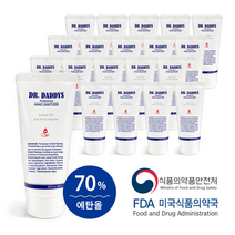 [에탄올 70%] 닥터데디스 손소독제 60ml x 20개 묶음/ 의약외품/ FDA등록