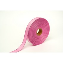 포장 리본 끈 제이제이리본 스티치리본5mm 10mm 15mm 25mm 36컬러 (길이 45M 90M ) 공단리본, 35연분홍꽃분홍, 15mm(45M)
