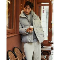 지오다노 22FW 다운 남 NEW 홍태준 목넥 덕파이버 푸파다운072925