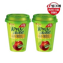 빙그레 쥬시쿨 에이드 사과 250mlx10컵 -