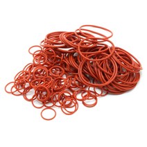 고무오링 패킹 실리콘 오링 고무링 VMQ-O 링 씰 개스킷 두께 CS 1mm OD 5 ~ 46mm 실리콘 고무 절연 방수, 12 OD 16mm_01 빨간_01 1mm