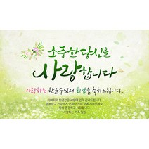 [해피파티] 손글씨 소중한당신 환갑 회갑 칠순 팔순 잔치 현수막 제작, 생신